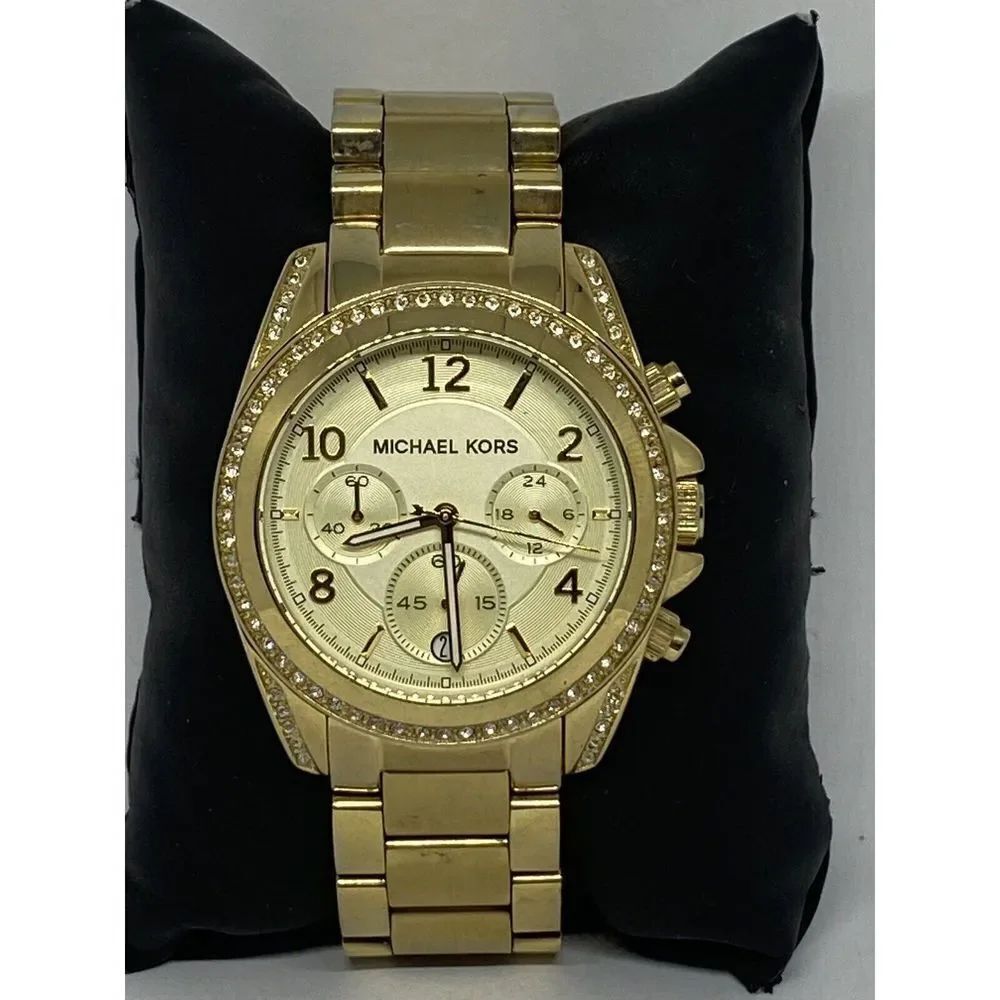 Michael Kors MK5166 Women's Stainless Steel Analog Dial Quartz Wrist Watch JK284